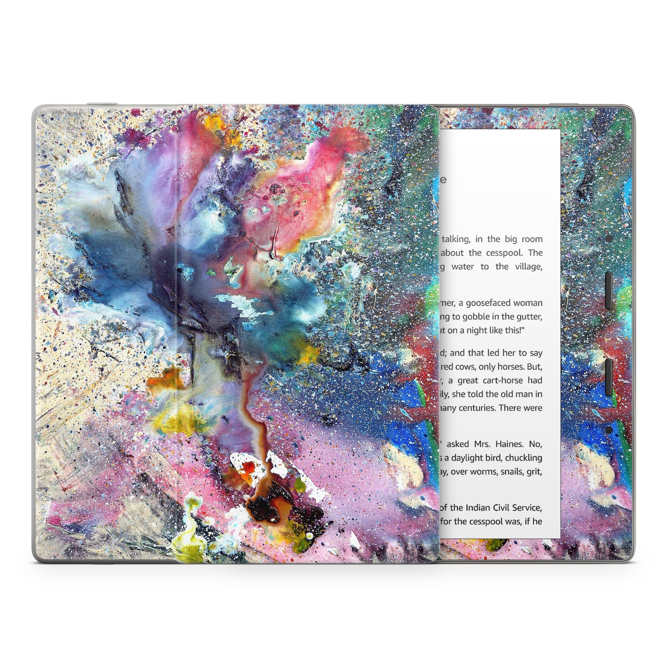 Cosmic Flower - Amazon Kindle Skin