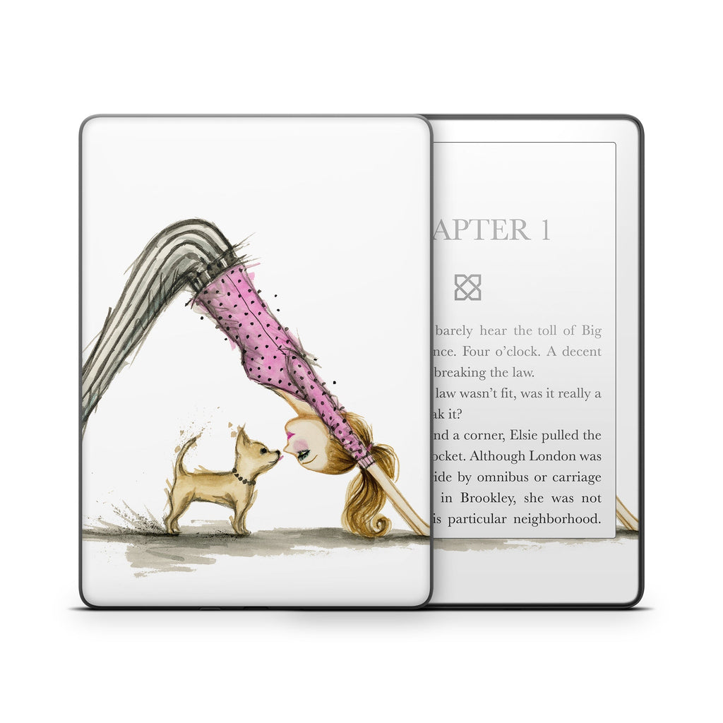 Downward Dog - Amazon Kindle Skin