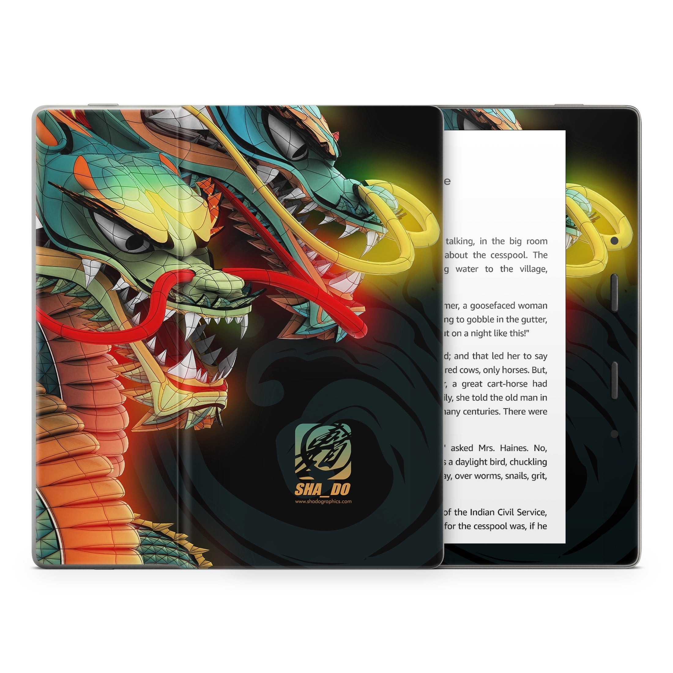 Dragons - Amazon Kindle Skin