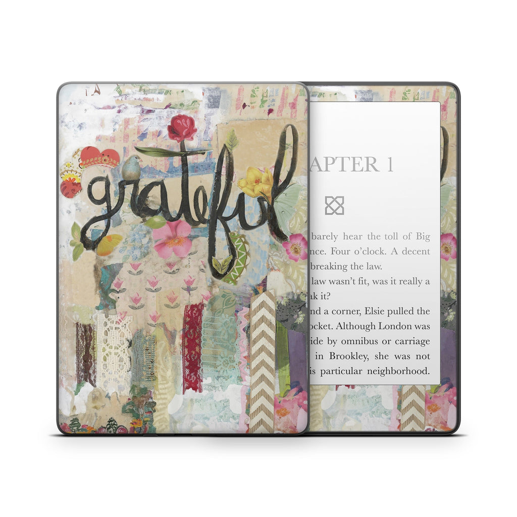 Grateful - Amazon Kindle Skin
