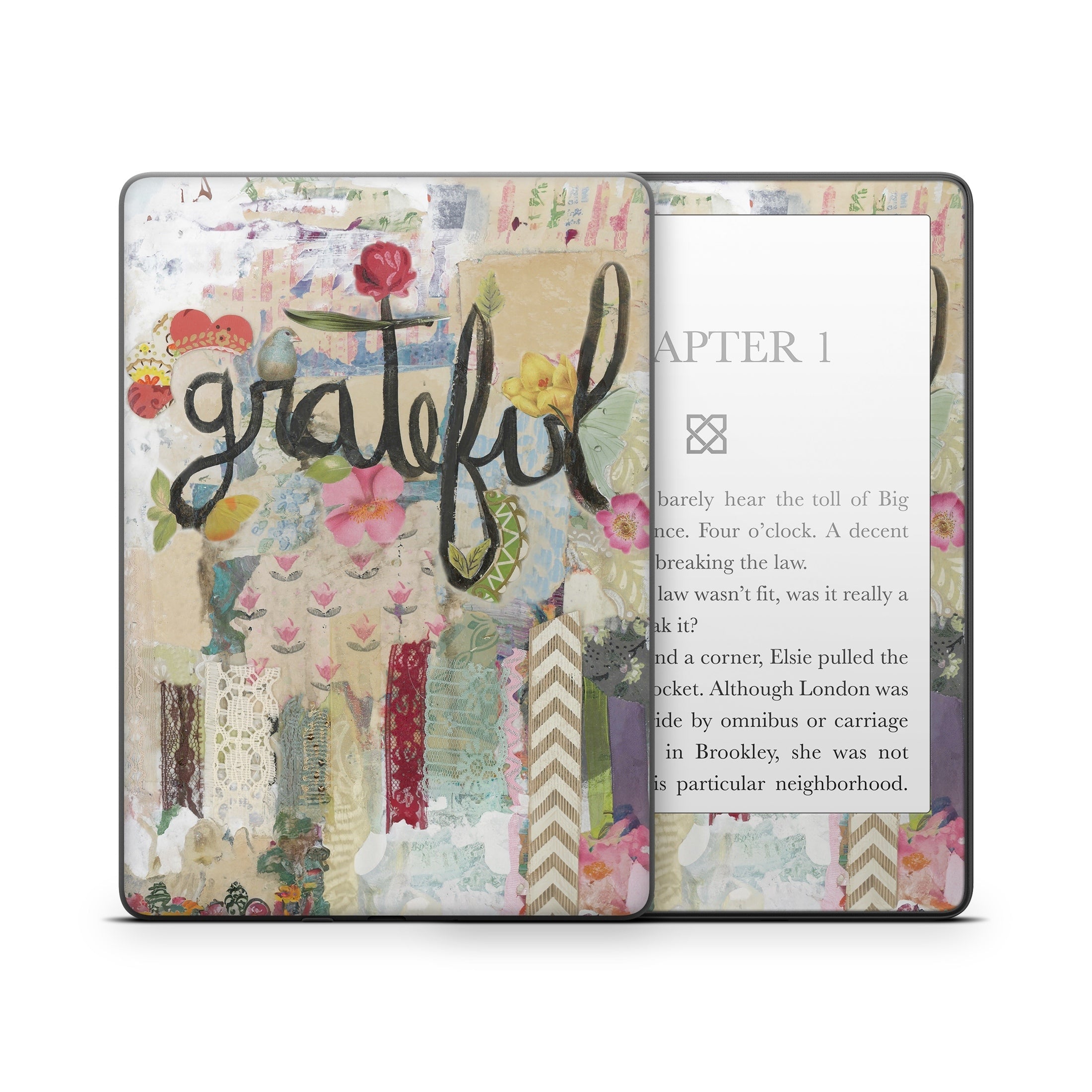 Grateful - Amazon Kindle Skin