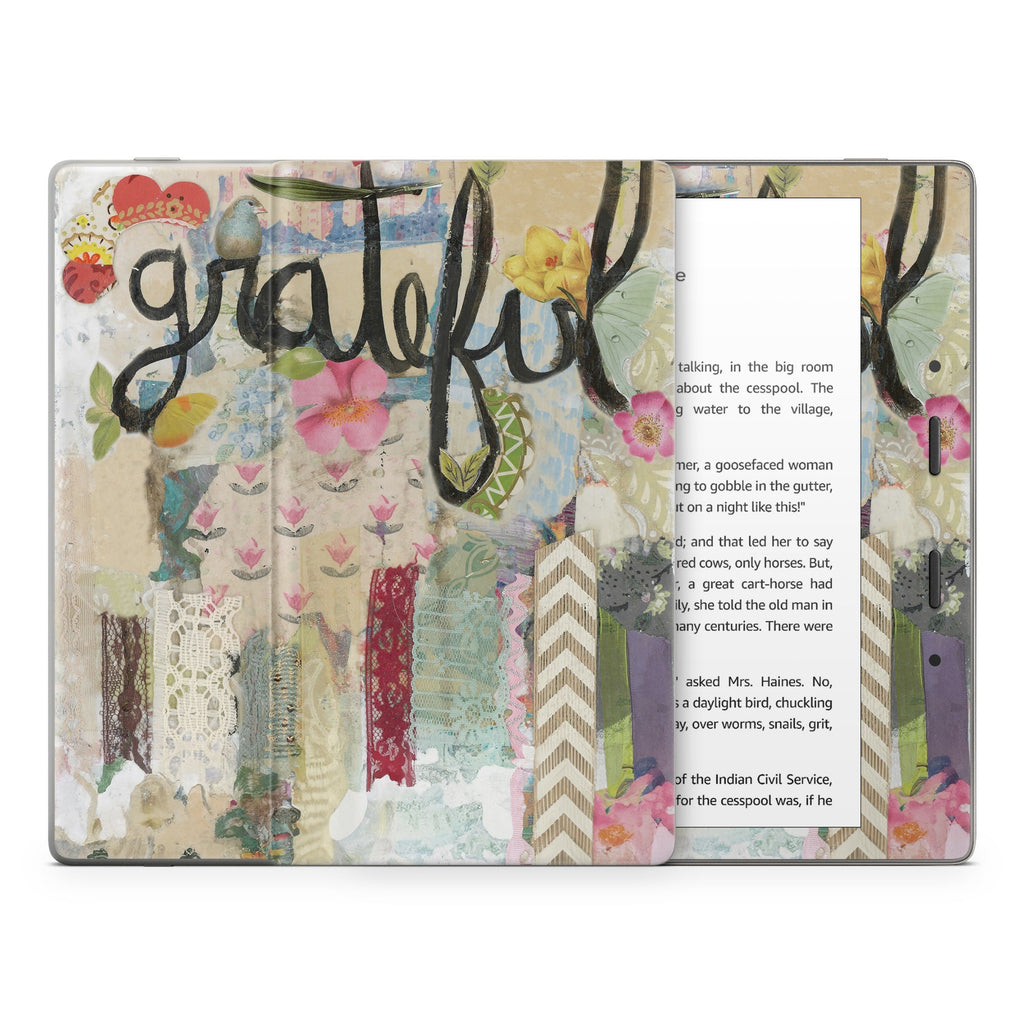 Grateful - Amazon Kindle Skin