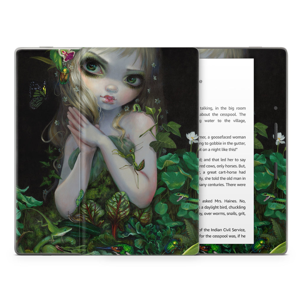 Green Goddess - Amazon Kindle Skin
