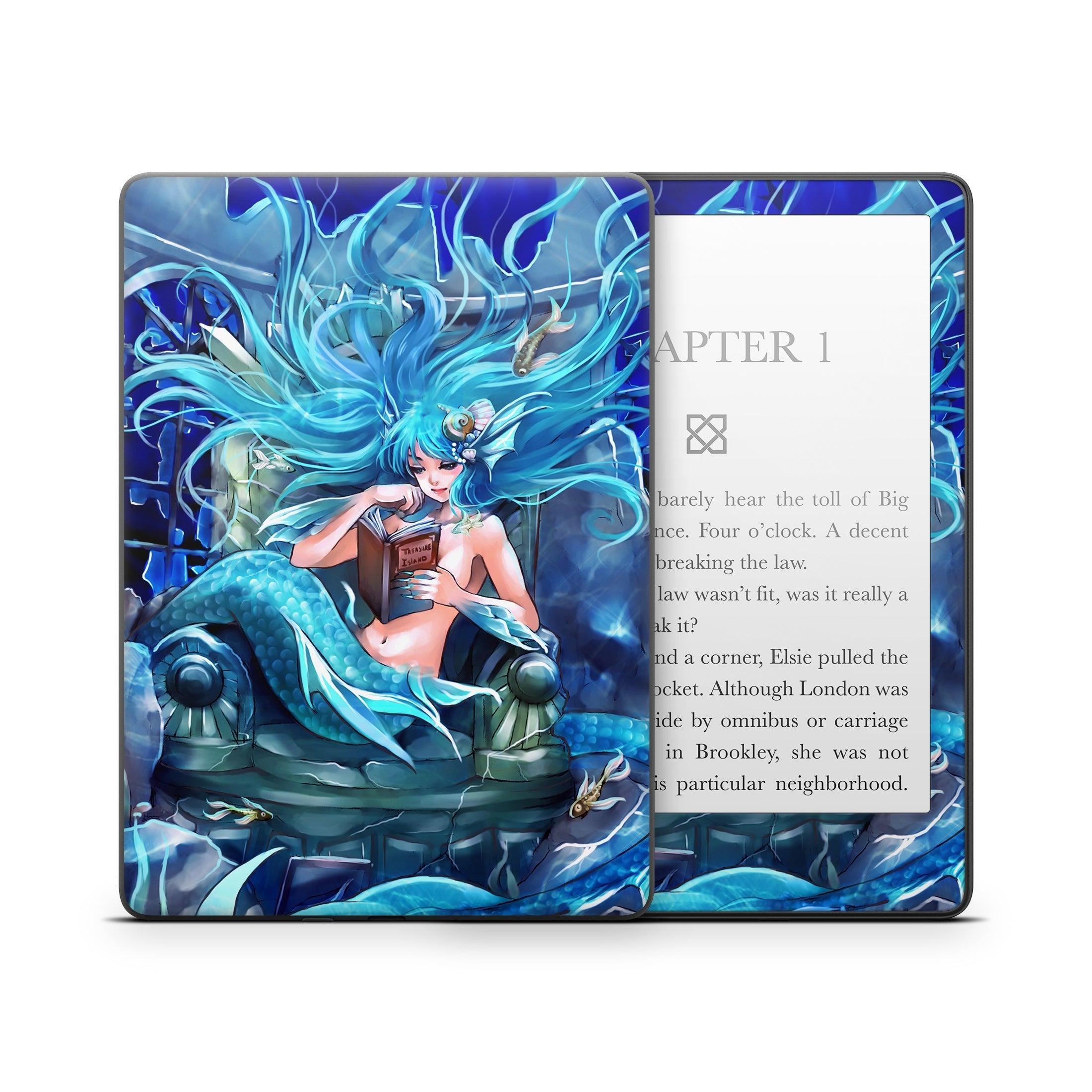 In Her Own World - Amazon Kindle Skin