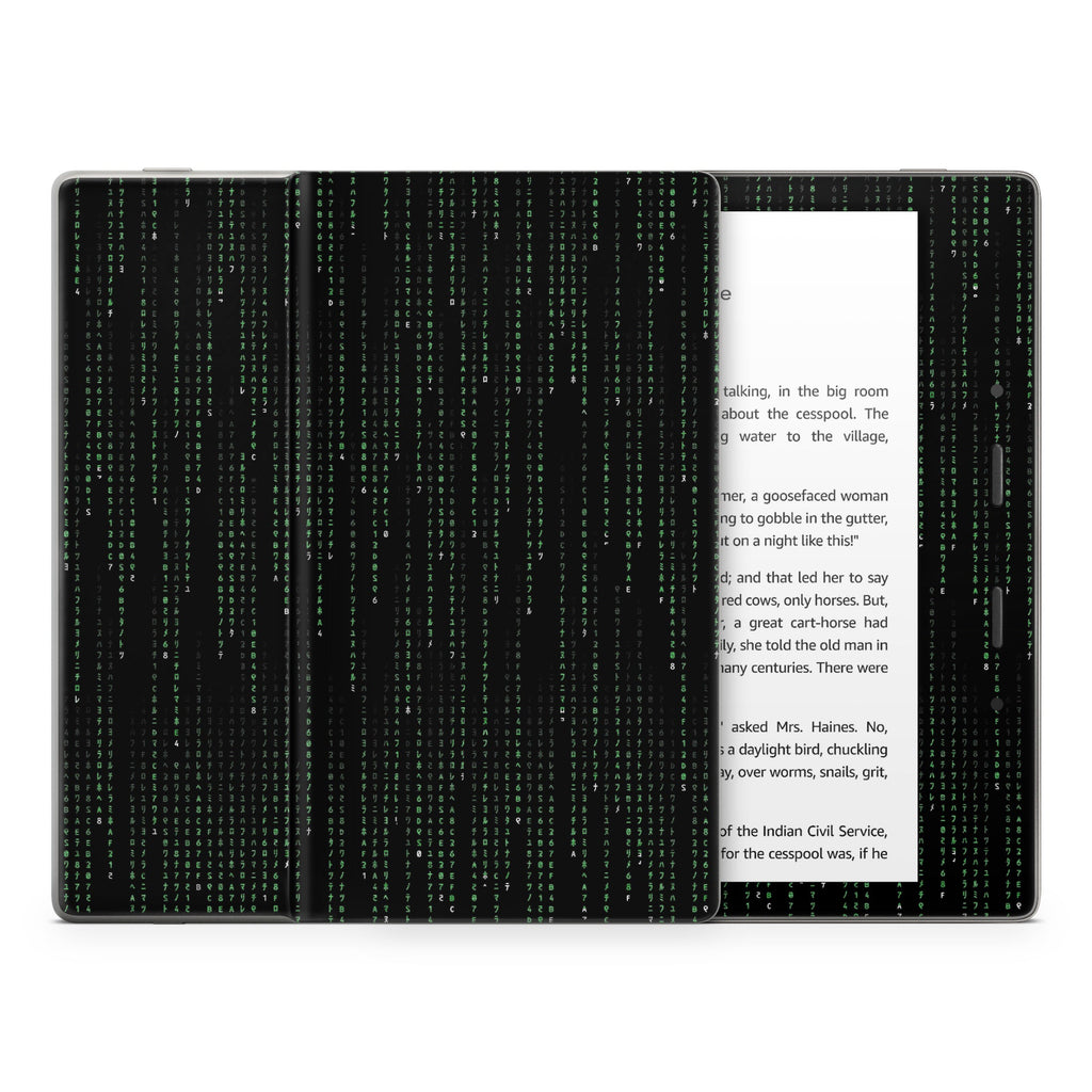 Matrix Style Code - Amazon Kindle Skin