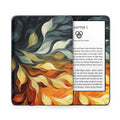 Orange and Charcoal - Amazon Kindle Skin