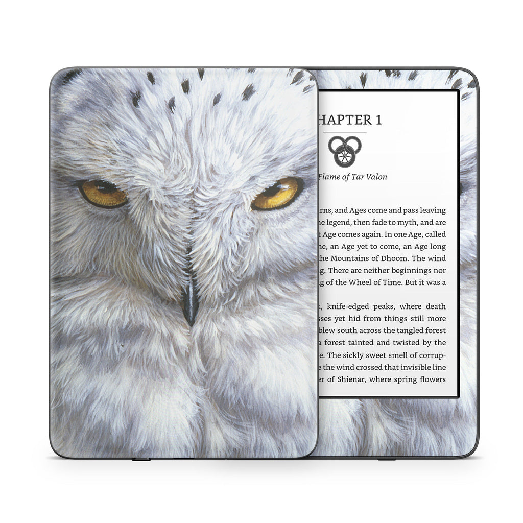 Snowy Owl - Amazon Kindle Skin