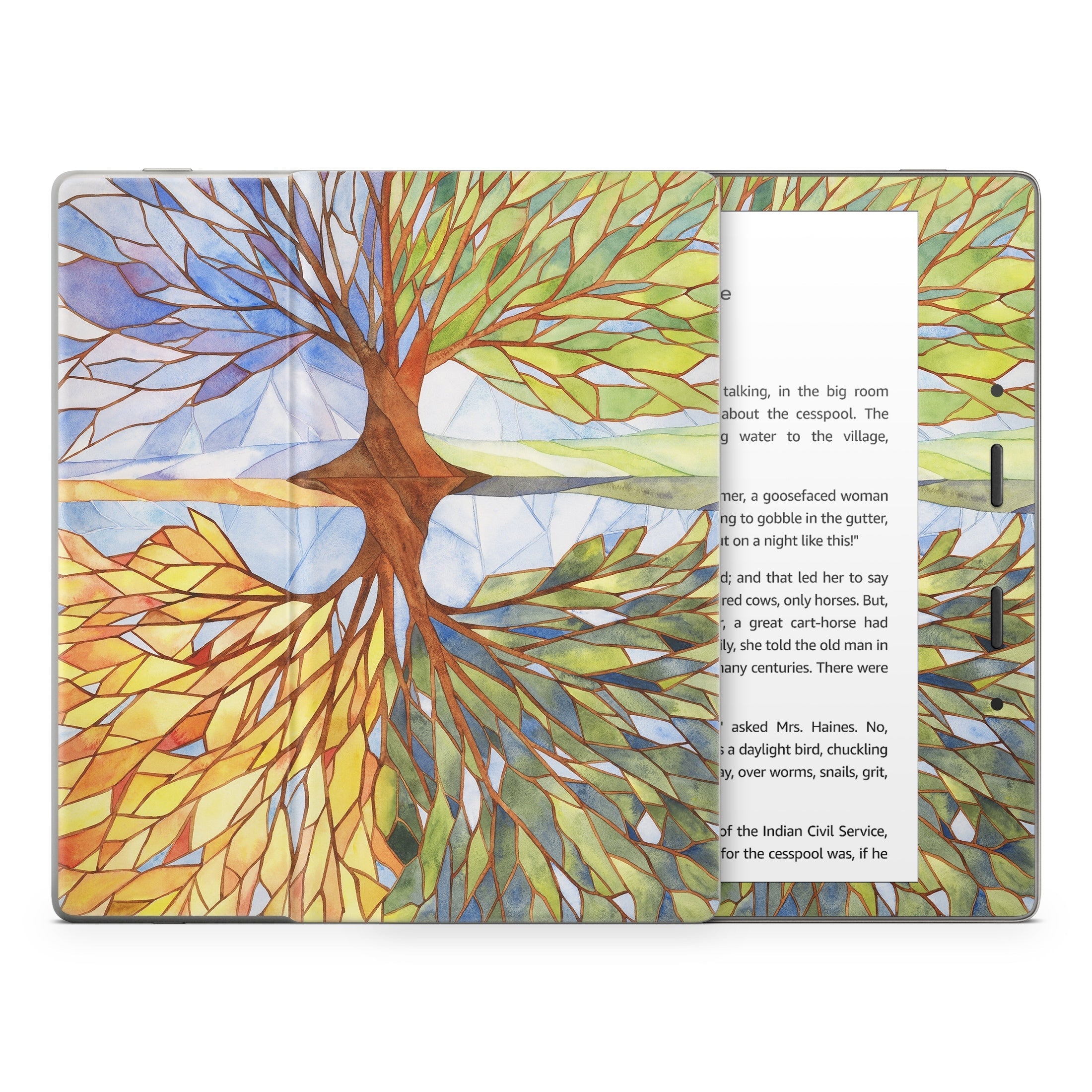 Searching for the Season - Amazon Kindle Skin