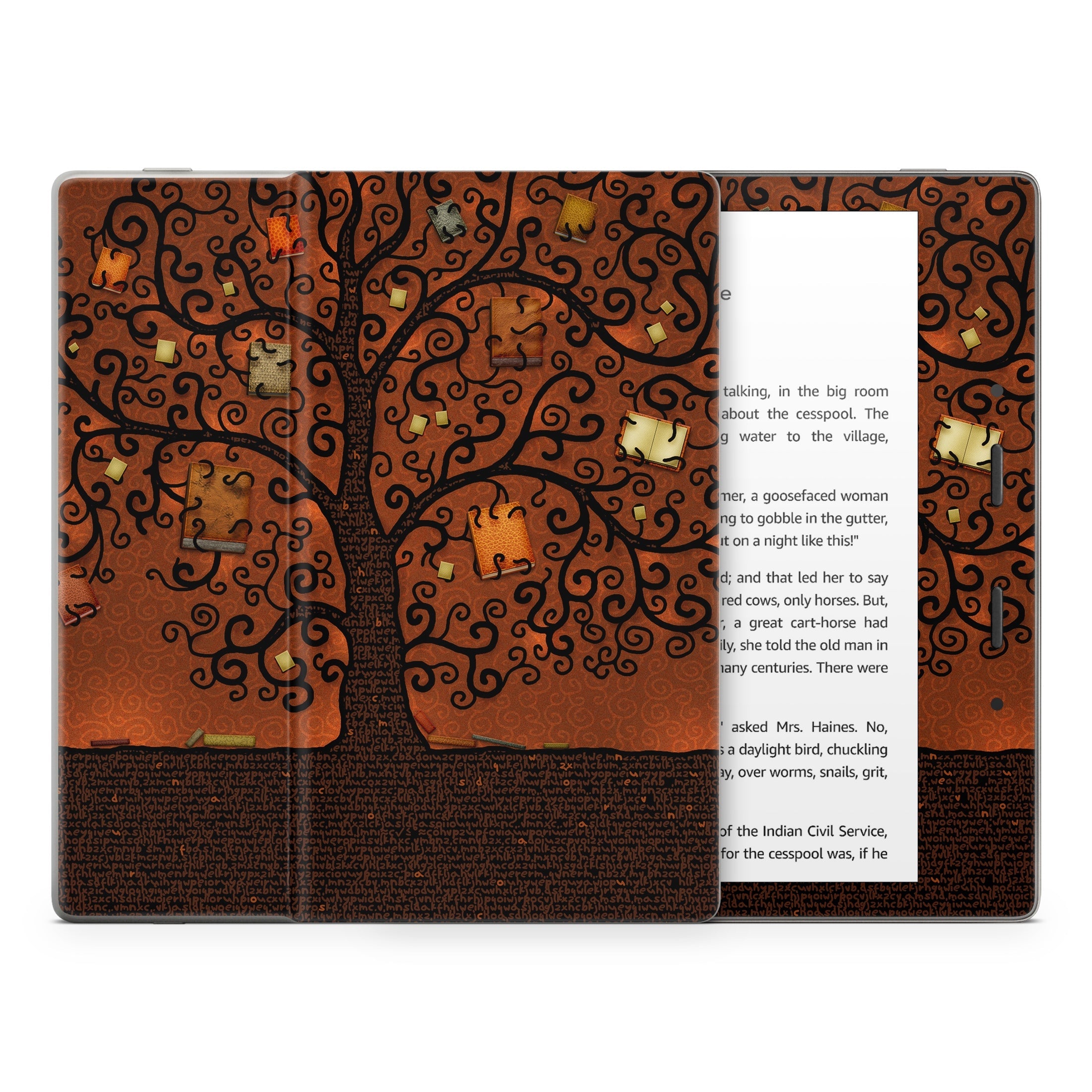 Tree Of Books - Amazon Kindle Skin