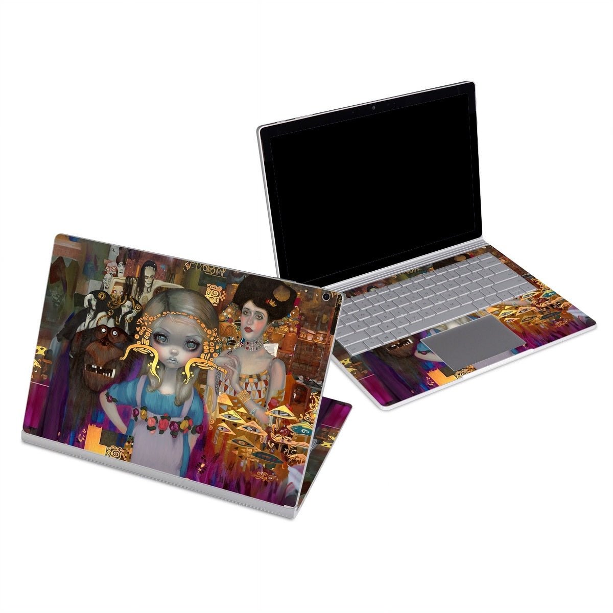 Alice in a Klimt Dream - Microsoft Surface Book Skin