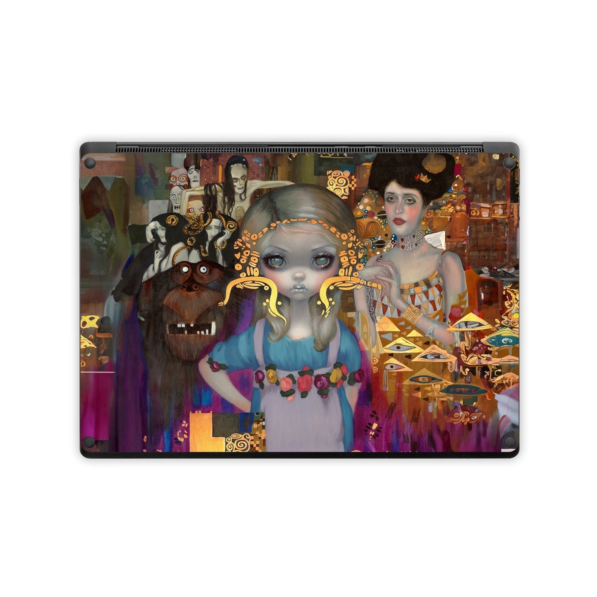 Alice in a Klimt Dream - Microsoft Surface Laptop Skin