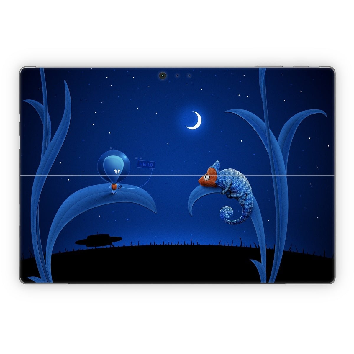 Alien and Chameleon - Microsoft Surface Pro Skin