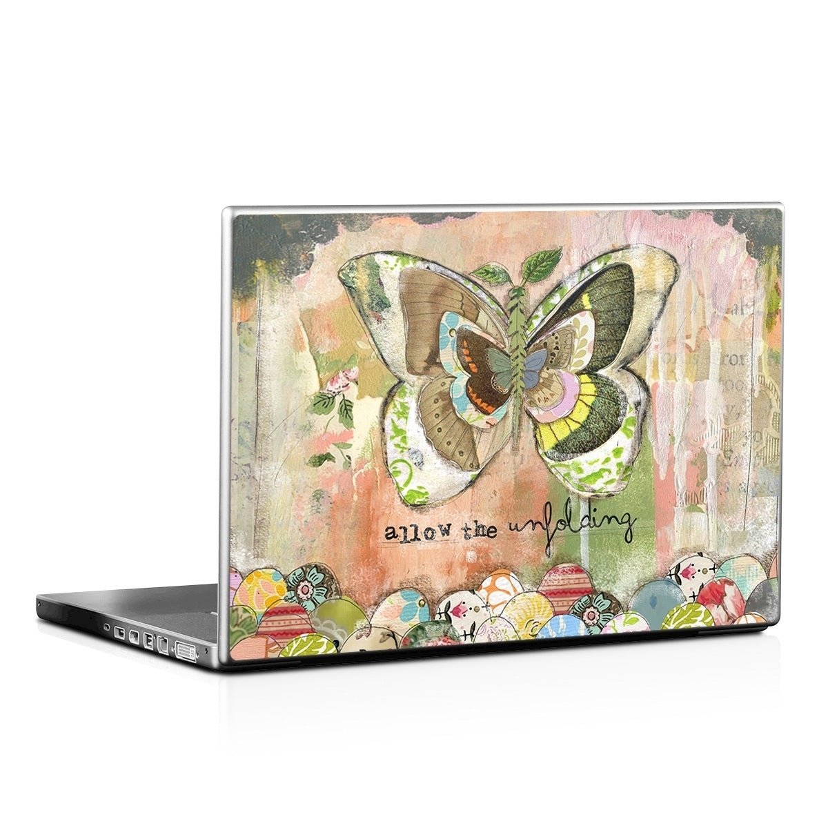 Allow The Unfolding - Laptop Lid Skin