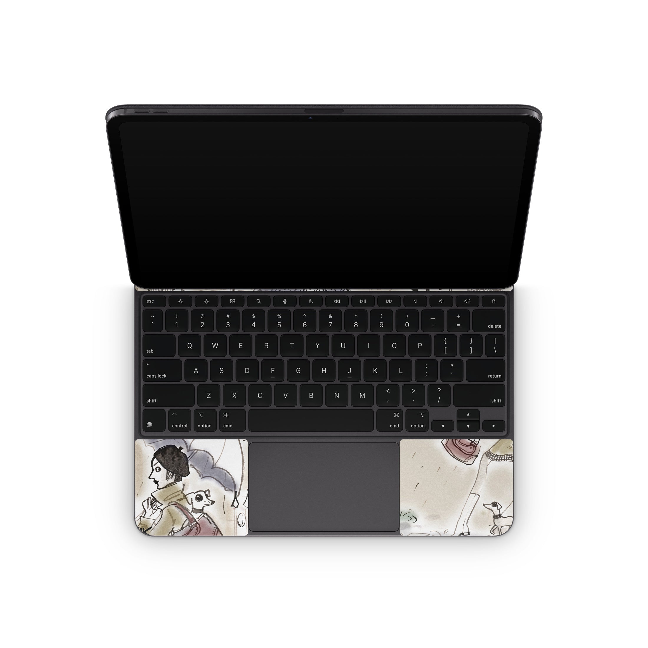 Ah Paris - Apple Magic Keyboard for iPad Skin