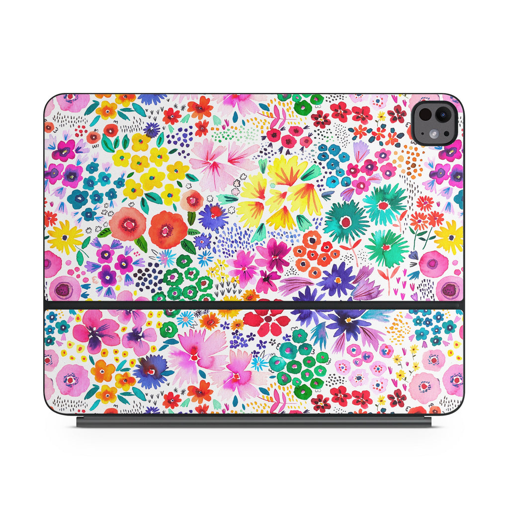 Artful Little Flowers - Apple Magic Keyboard for iPad Skin