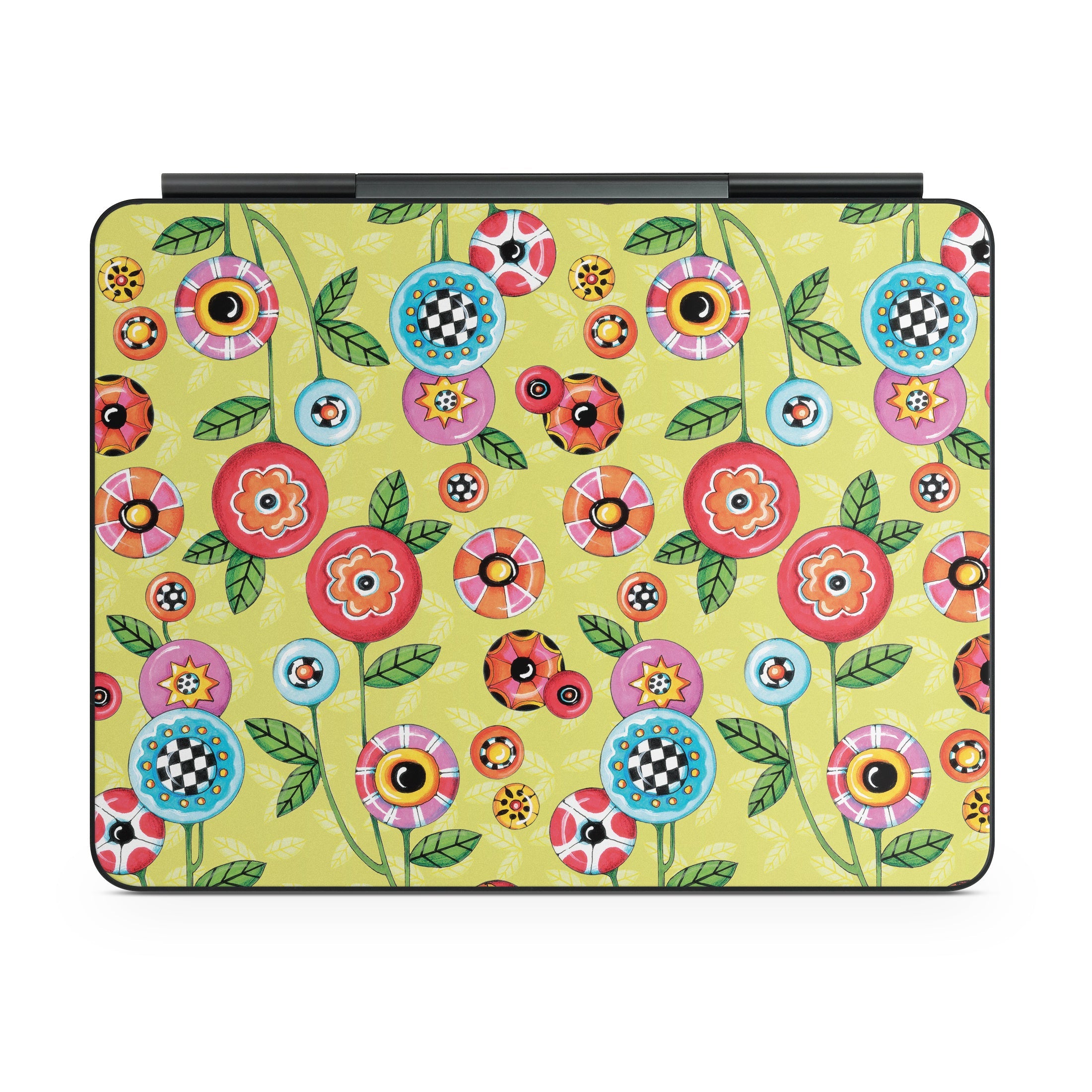Button Flowers - Apple Magic Keyboard for iPad Skin