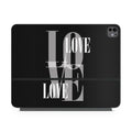 Black Love - Apple Magic Keyboard for iPad Skin