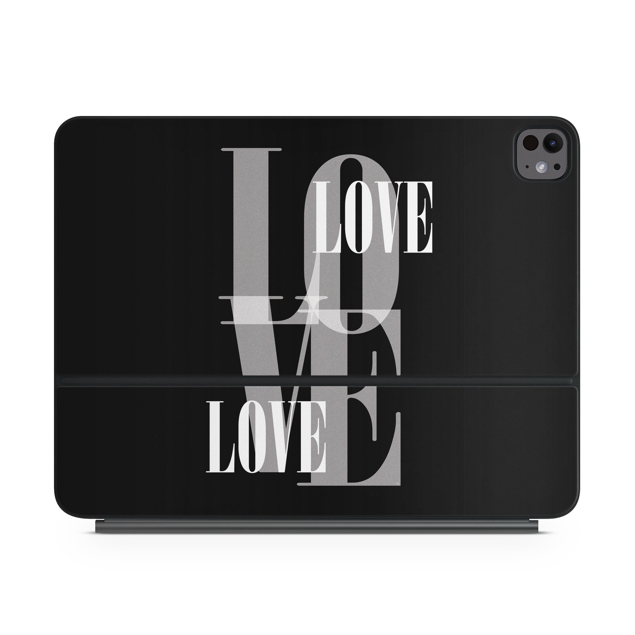 Black Love - Apple Magic Keyboard for iPad Skin