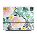 Blushed Flowers - Apple Magic Keyboard for iPad Skin