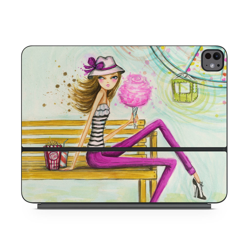 Carnival Cotton Candy - Apple Magic Keyboard for iPad Skin