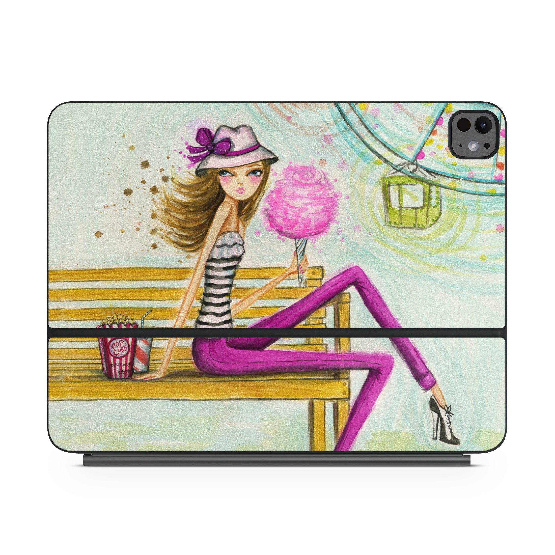 Carnival Cotton Candy - Apple Magic Keyboard for iPad Skin