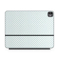Checker Light Blue - Apple Magic Keyboard for iPad Skin