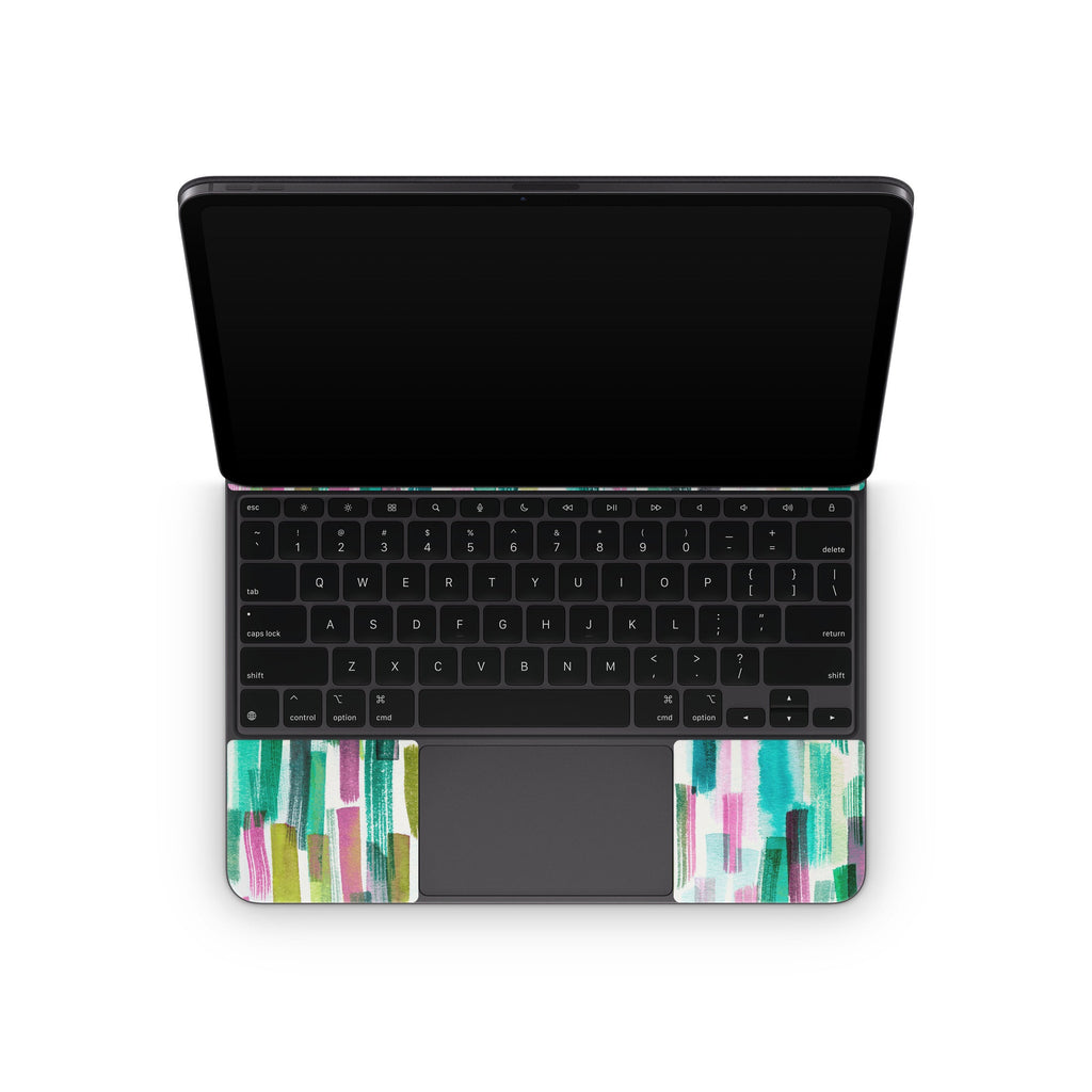 Colorful Brushstrokes - Apple Magic Keyboard for iPad Skin