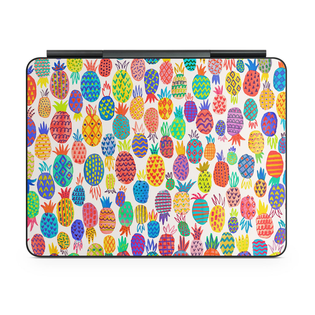 Colorful Pineapples - Apple Magic Keyboard for iPad Skin