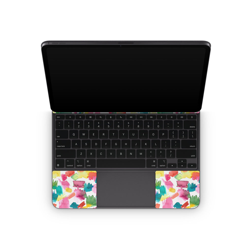 Colorful Strokes - Apple Magic Keyboard for iPad Skin
