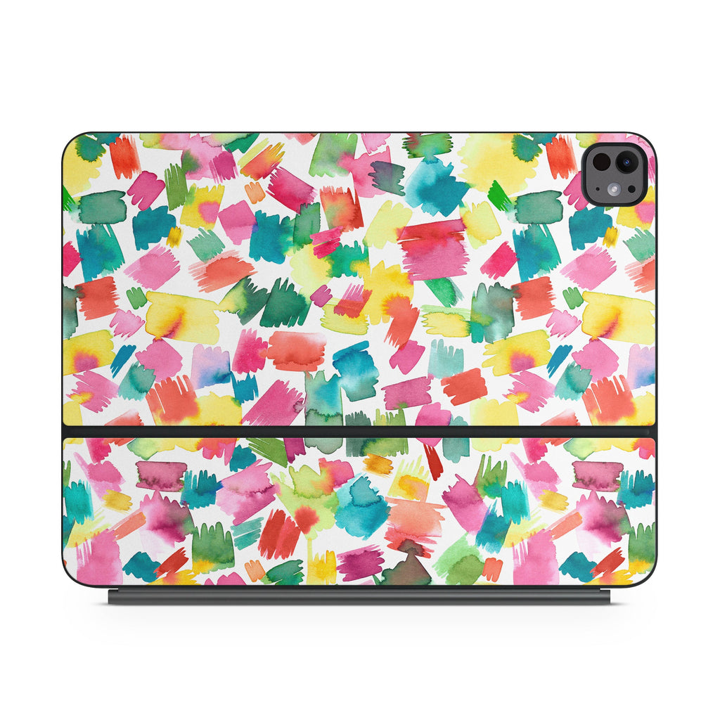 Colorful Strokes - Apple Magic Keyboard for iPad Skin
