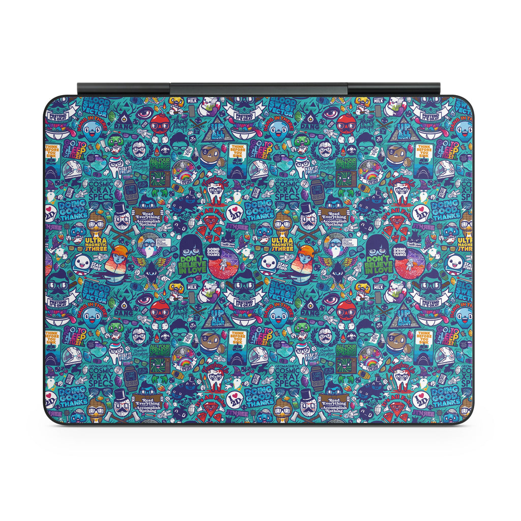 Cosmic Ray - Apple Magic Keyboard for iPad Skin