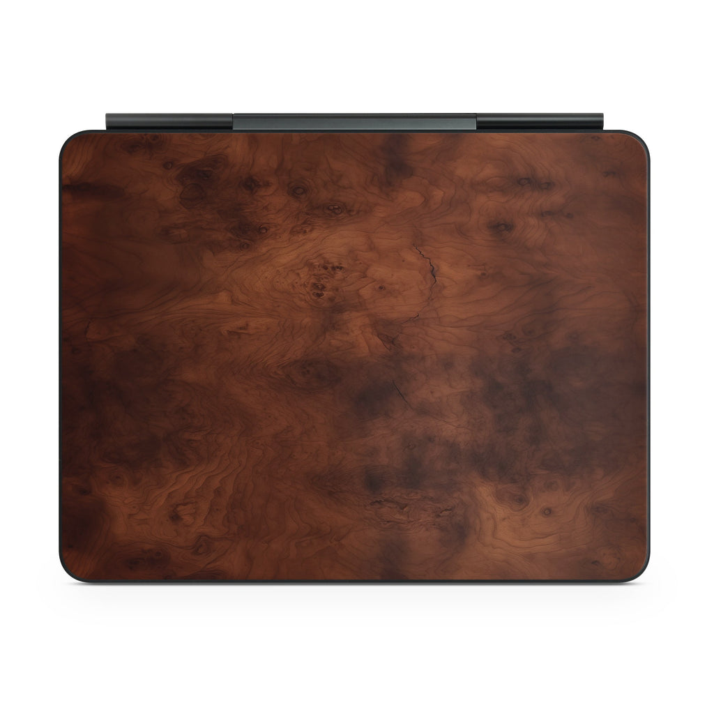 Dark Burlwood - Apple Magic Keyboard for iPad Skin