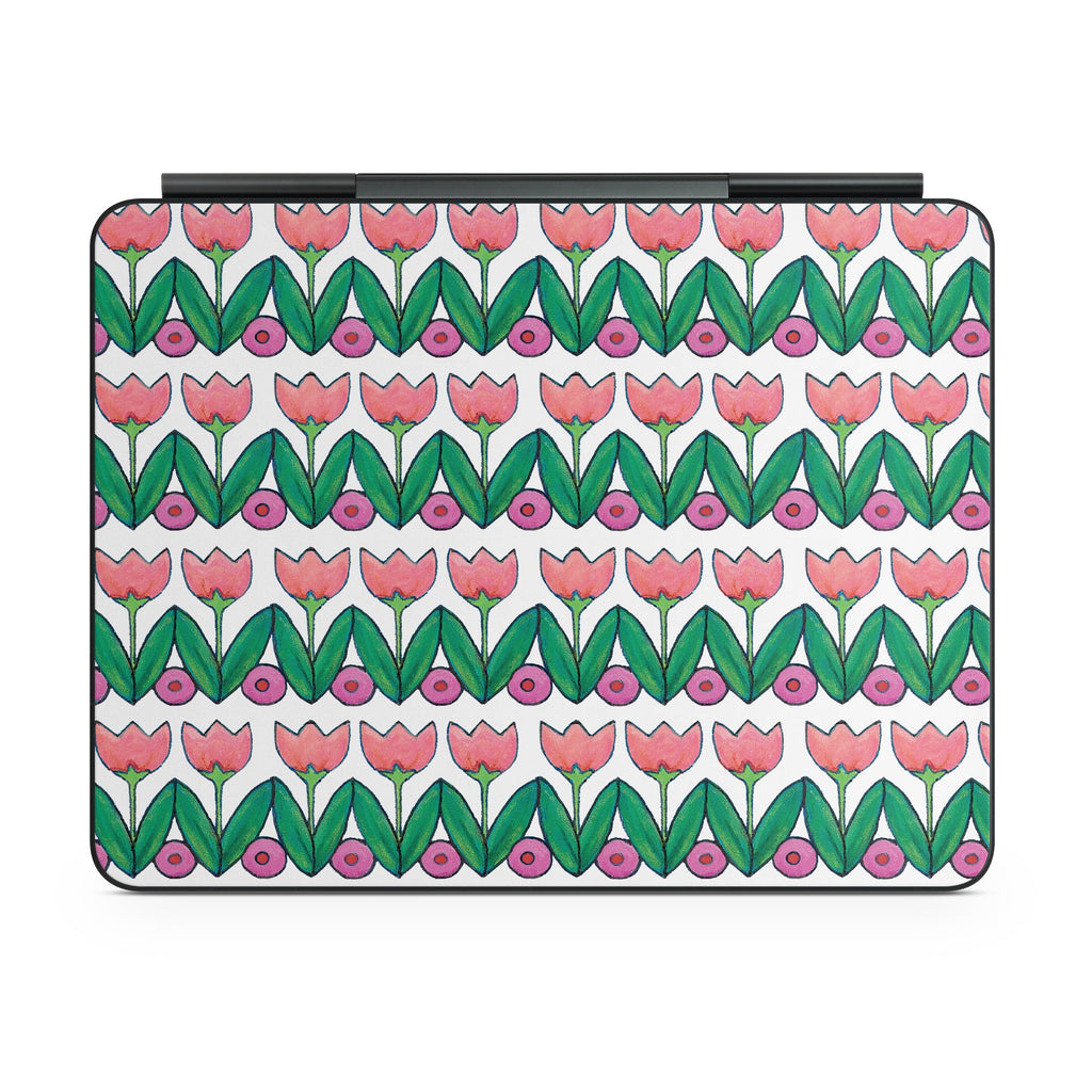 Deco Tulips - Apple Magic Keyboard for iPad Skin