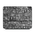Distraction Tactic B&W - Apple Magic Keyboard for iPad Skin