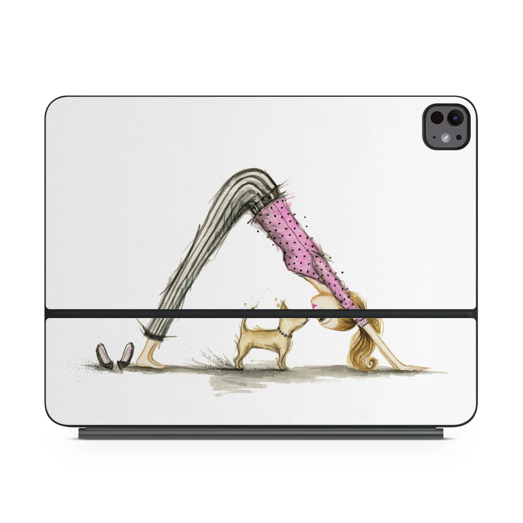 Downward Dog - Apple Magic Keyboard for iPad Skin