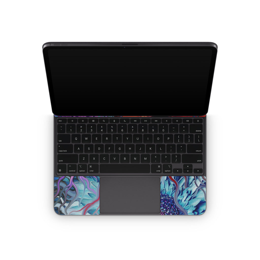 Deep Water Daisy Dance - Apple Magic Keyboard for iPad Skin