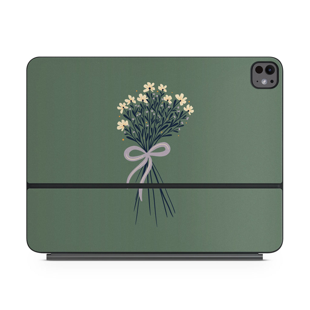 Floral Bouquet Bow - Apple Magic Keyboard for iPad Skin