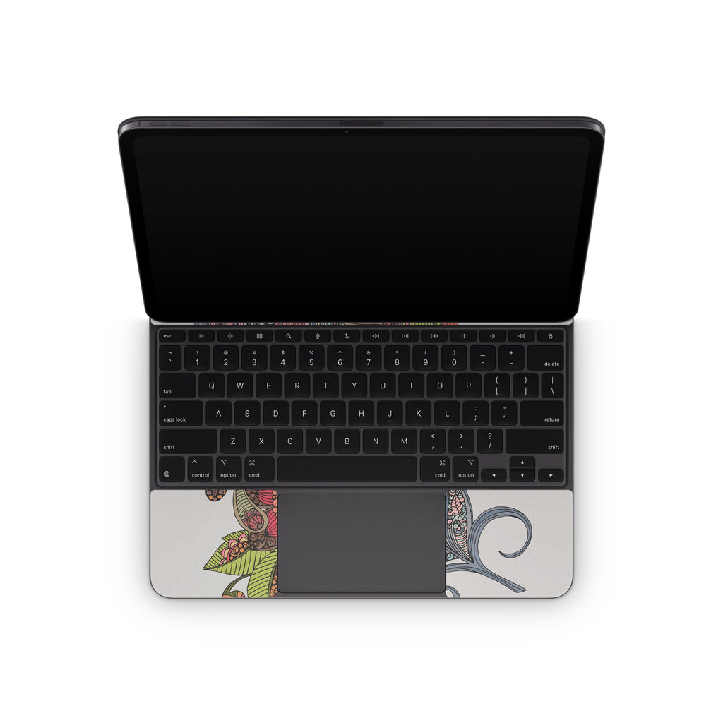 Feather Flower - Apple Magic Keyboard for iPad Skin