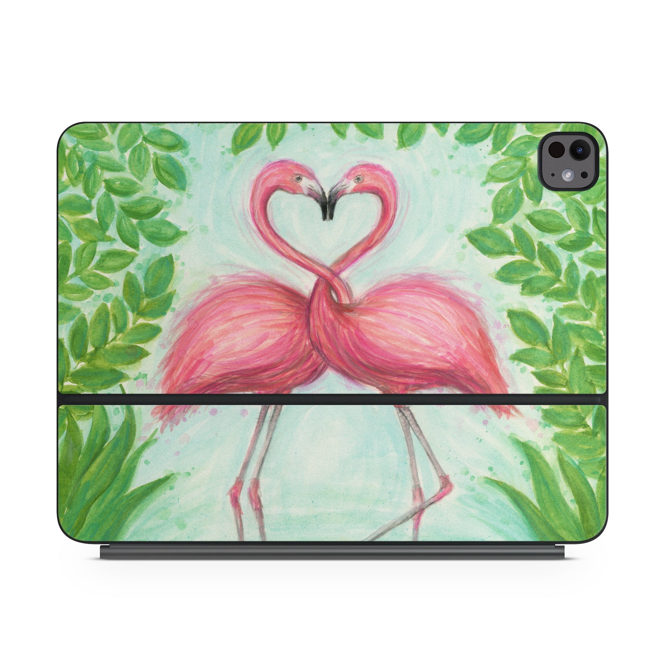 Flamingo Love - Apple Magic Keyboard for iPad Skin