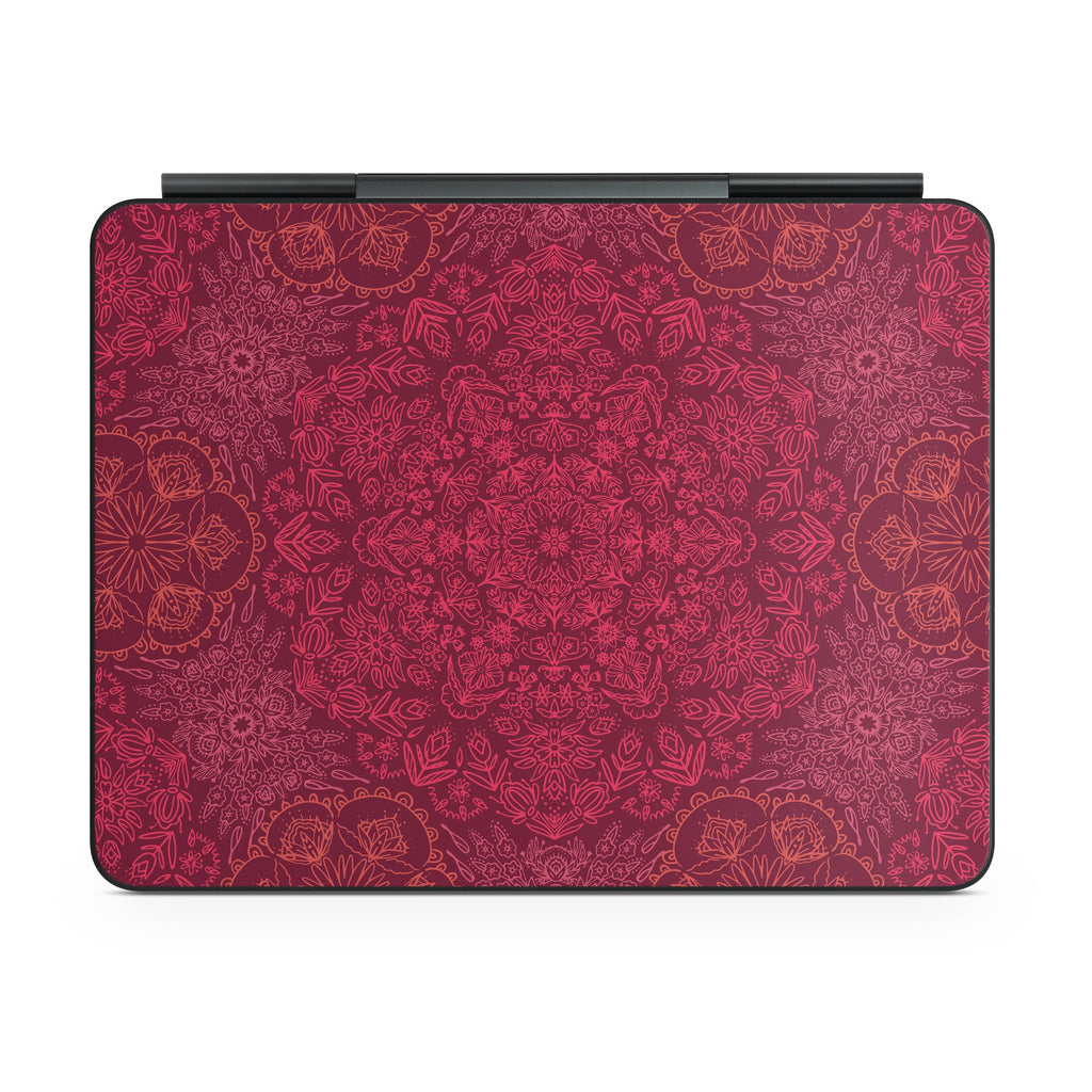 Floral Vortex - Apple Magic Keyboard for iPad Skin