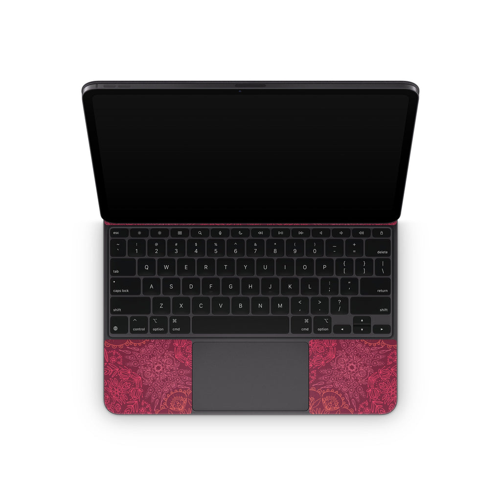 Floral Vortex - Apple Magic Keyboard for iPad Skin