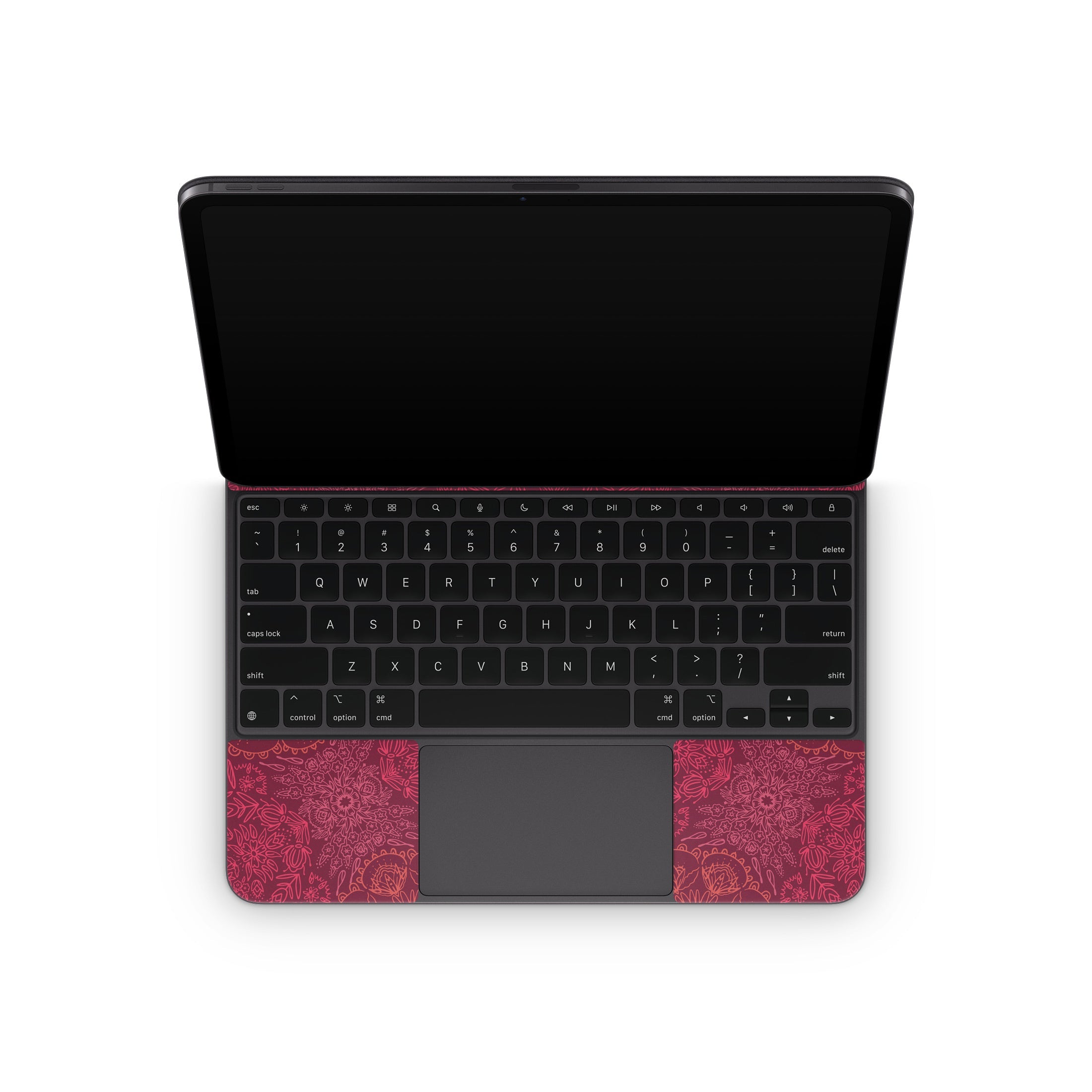 Floral Vortex - Apple Magic Keyboard for iPad Skin