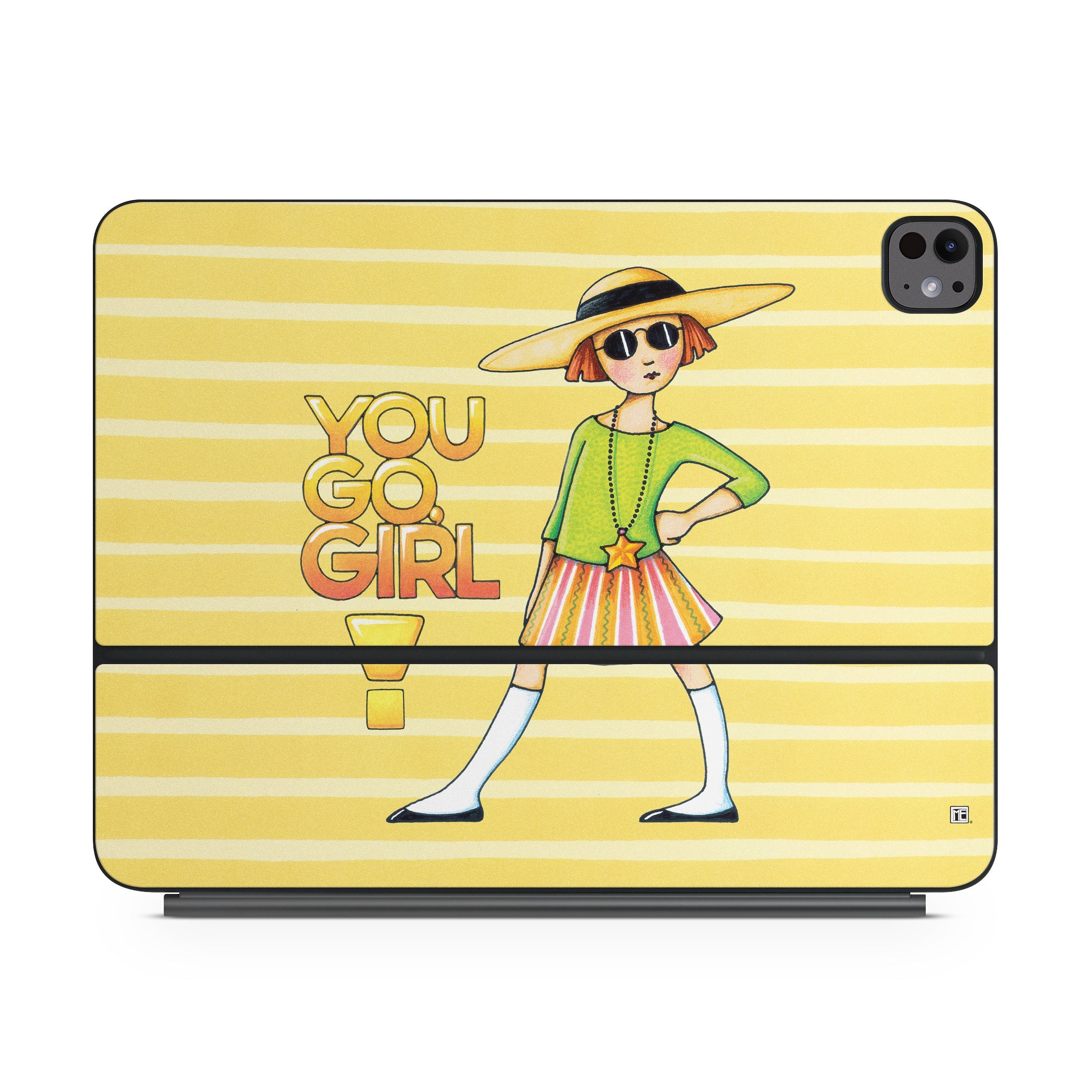 You Go Girl - Apple Magic Keyboard for iPad Skin