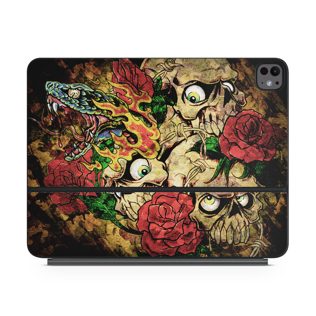 Gothic Tattoo - Apple Magic Keyboard for iPad Skin