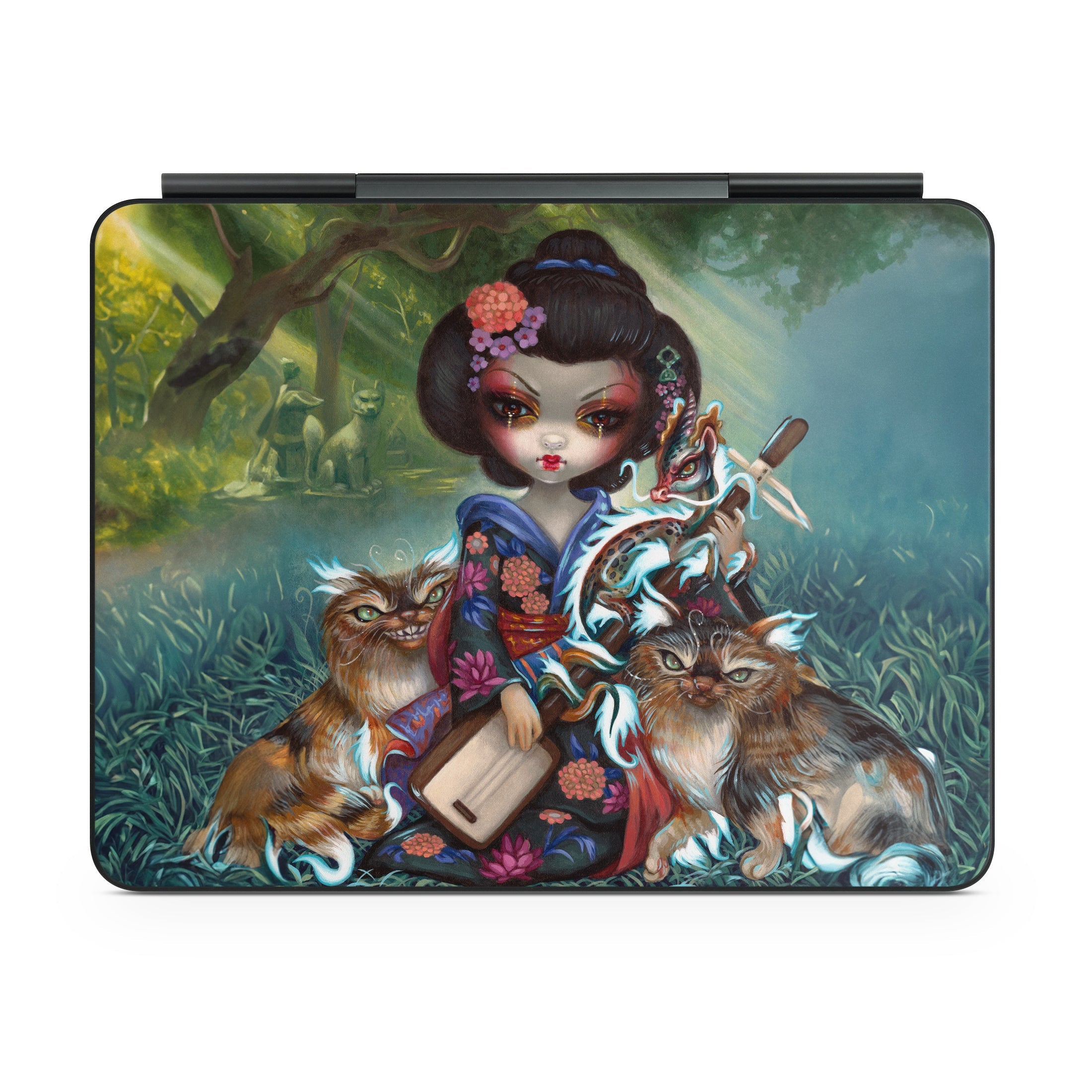 Kirin and Bakeneko - Apple Magic Keyboard for iPad Skin