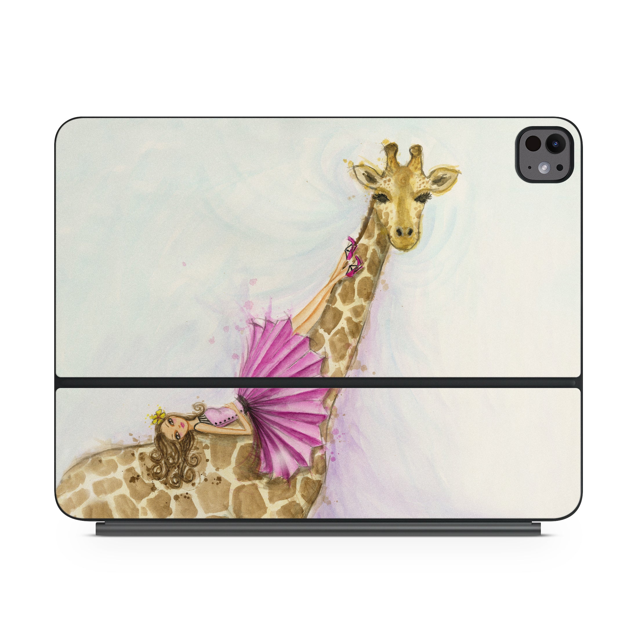Lounge Giraffe - Apple Magic Keyboard for iPad Skin