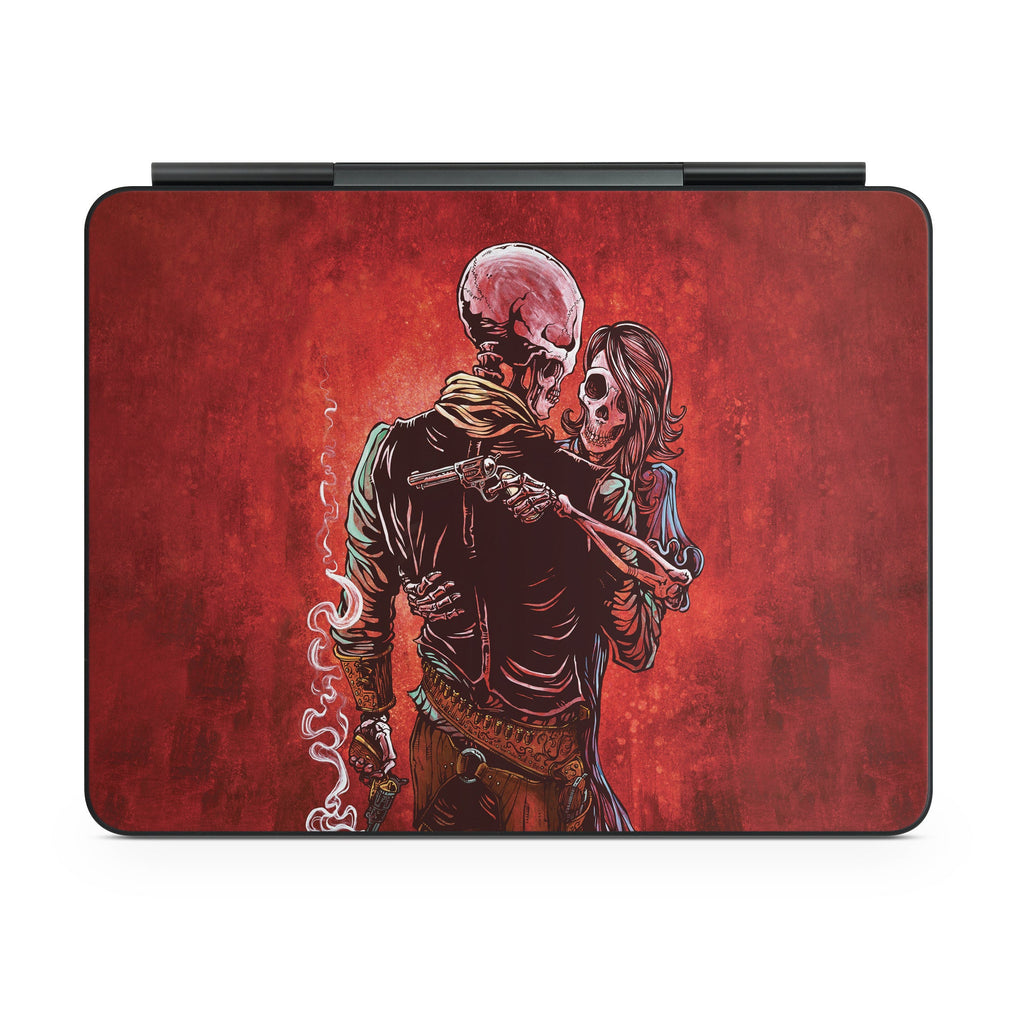 Love, Trust, and a Revolver - Apple Magic Keyboard for iPad Skin