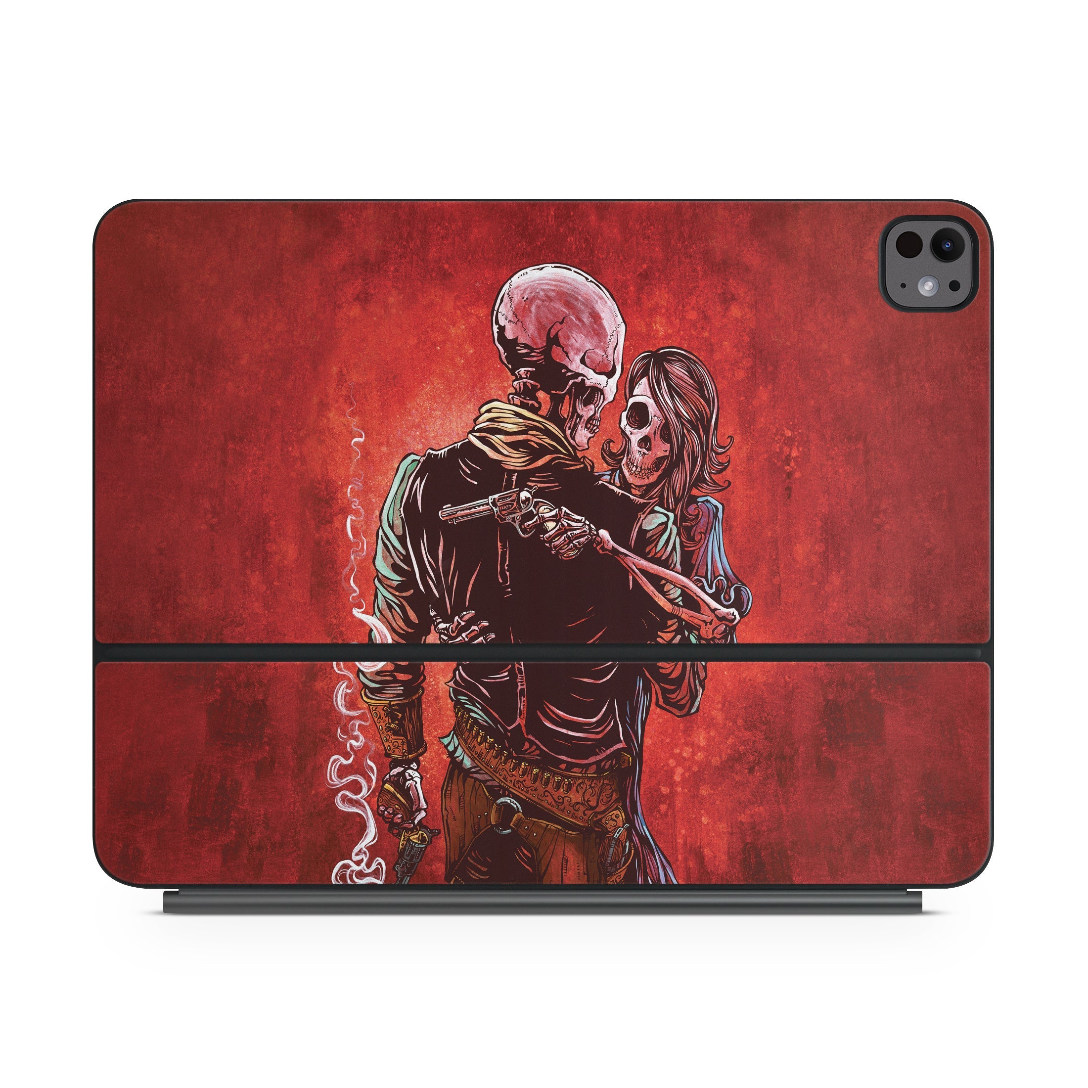 Love, Trust, and a Revolver - Apple Magic Keyboard for iPad Skin