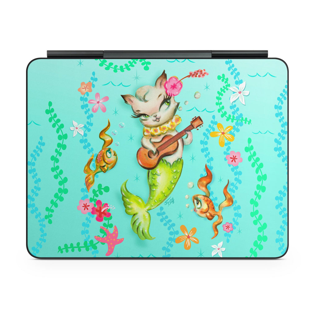 Merkitten with Ukelele - Apple Magic Keyboard for iPad Skin