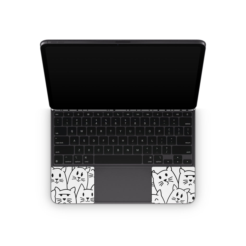 Moody Cats - Apple Magic Keyboard for iPad Skin